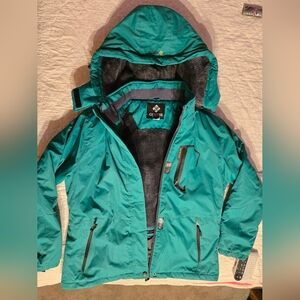 Green Gen-X Hooded Jacket